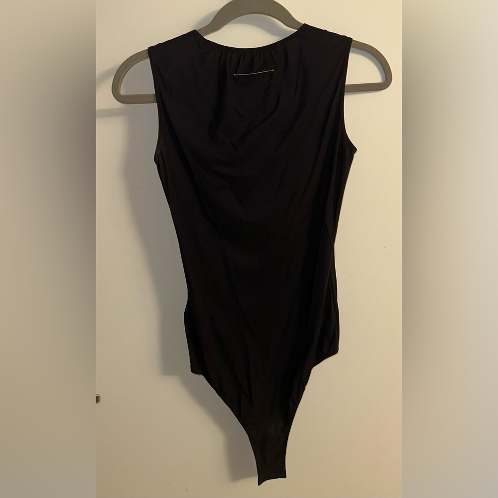 MM6 Maison Margiela Black Bodysuit - Picture 7 of 8